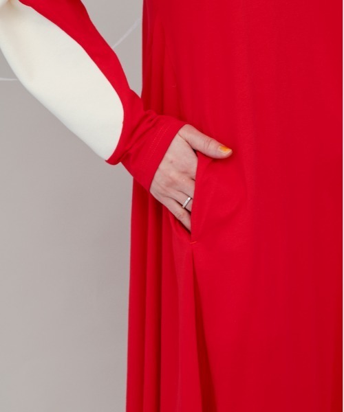 【セール】うねうねスリーブワンピース(ワンピース)|unica(ユニカ) 【セール】うねうねスリーブワンピース(ワンピース)|unica(ユニカ)