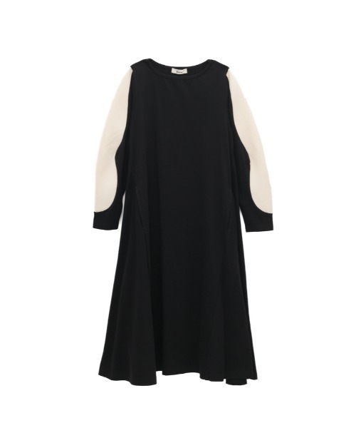 【セール】うねうねスリーブワンピース(ワンピース)|unica(ユニカ) 【セール】うねうねスリーブワンピース(ワンピース)|unica(ユニカ)