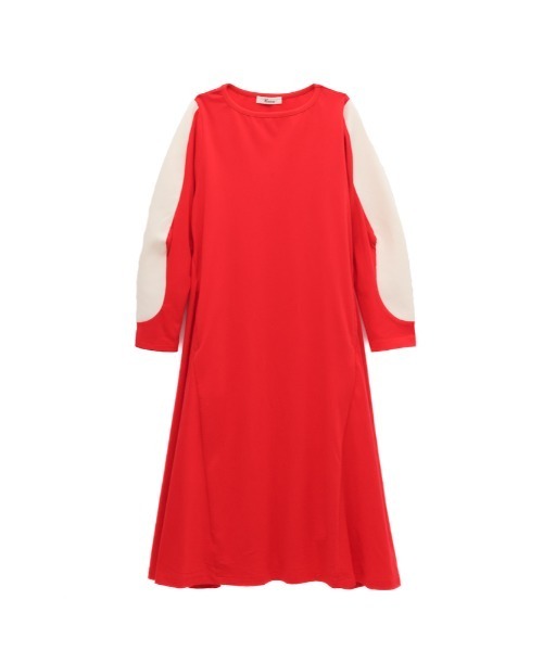 【セール】うねうねスリーブワンピース(ワンピース)|unica(ユニカ) 【セール】うねうねスリーブワンピース(ワンピース)|unica(ユニカ)