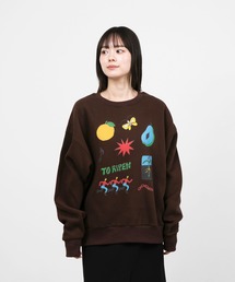 Common Noun（コモン ナウン）の「“FRUIT” Midori Komatsu 裏起毛クルースウェット（スウェット）」