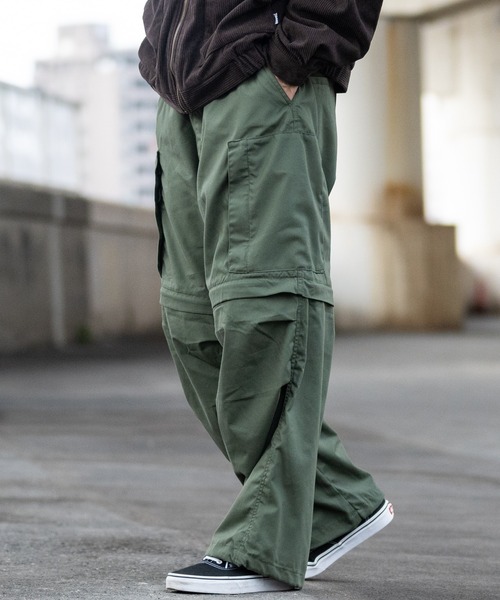 専用です☆ドゥロワーパンツ セール】【3】TCウェザー 2WAY デタッチャブル ヘリクルーパンツ