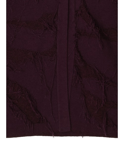Ameri（アメリ）の「UND LIKE DAMAGE KNIT TOP（シャツ/ブラウス