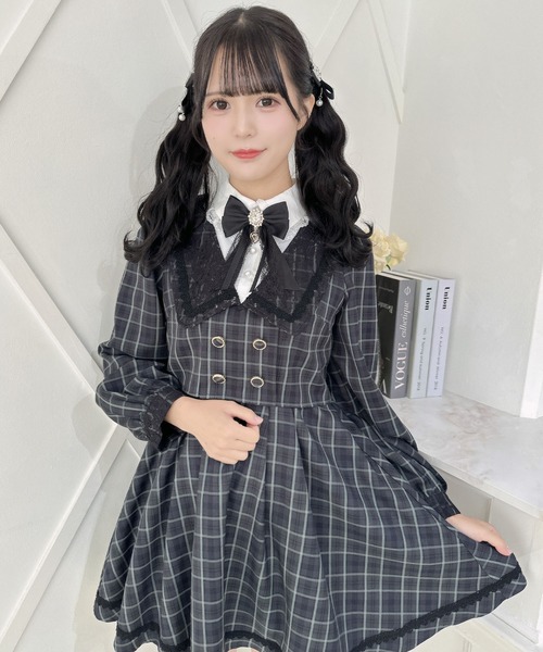 これからの季節のお出かけに♡セーラー風ロリータワンピース❤️ SEASONZ 水着 ワンピース 体形カバー セーラー風 | ロリータ