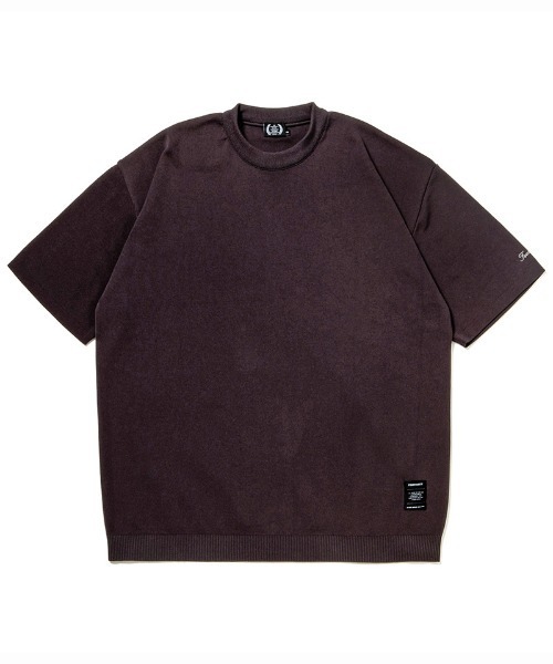 430(フォーサーティ)の「mn3078-S-S RLX KNIT C&S クルーネックセーター(ニット/セーター・メンズ・ブラック/グレイッシュベージュ/オフホワイト/チャコールグレー・0/1/2/3)」の3枚目の写真