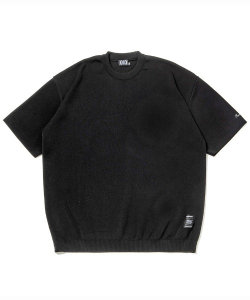 430(フォーサーティ)の「mn3078-S-S RLX KNIT C&S クルーネックセーター(ニット/セーター・メンズ・ブラック/グレイッシュベージュ/オフホワイト/チャコールグレー・0/1/2/3)」の12枚目の写真