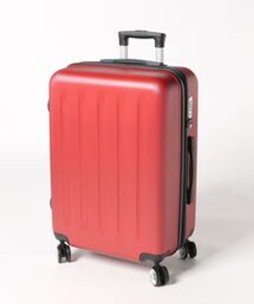 FOUND GOOD（ファウンドグッド）の「拡張キャリーケース　M（スーツケース/キャリーバッグ・レディース・ベージュ系/グリーン系/パープル系/ブラウン系/イエロー系/ブルー系1/ブラック系/ピンク系/ネイビー/レッド系2・MEDIUM）」の15枚目の写真