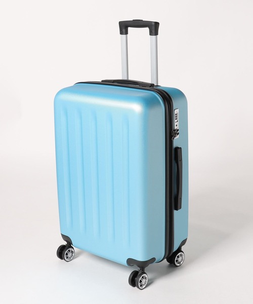 FOUND GOOD（ファウンドグッド）の「拡張キャリーケース　M（スーツケース/キャリーバッグ・レディース・ベージュ系/グリーン系/パープル系/ブラウン系/イエロー系/ブルー系1/ブラック系/ピンク系/ネイビー/レッド系2・MEDIUM）」の20枚目の写真