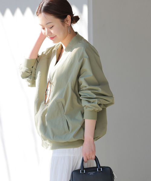 《再入荷！》【ベストセラー／自宅ケア可能】ウォッシャブルナイロンタッサーMA-1（MA-1）｜JOURNAL STANDARD relume（ジャーナルスタンダード レリューム）