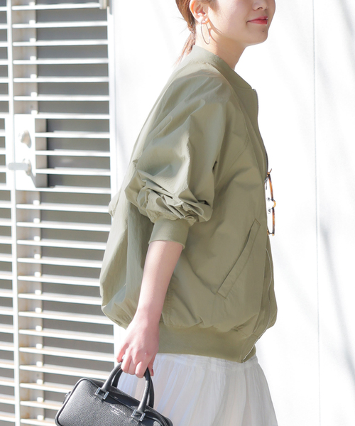 《再入荷！》【ベストセラー／自宅ケア可能】ウォッシャブルナイロンタッサーMA-1（MA-1）｜JOURNAL STANDARD relume（ジャーナルスタンダード レリューム）