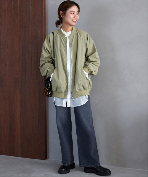 《再入荷！》【ベストセラー／自宅ケア可能】ウォッシャブルナイロンタッサーMA-1（MA-1）｜JOURNAL STANDARD relume（ジャーナルスタンダード レリューム）