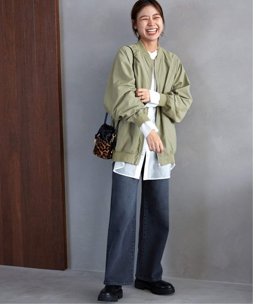 《再入荷！》【ベストセラー／自宅ケア可能】ウォッシャブルナイロンタッサーMA-1（MA-1）｜JOURNAL STANDARD relume（ジャーナルスタンダード レリューム）