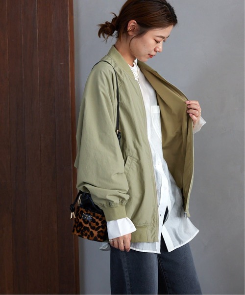 《再入荷！》【ベストセラー／自宅ケア可能】ウォッシャブルナイロンタッサーMA-1（MA-1）｜JOURNAL STANDARD relume（ジャーナルスタンダード レリューム）