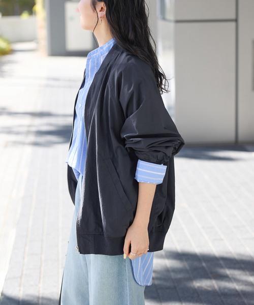 《再入荷！》【ベストセラー／自宅ケア可能】ウォッシャブルナイロンタッサーMA-1（MA-1）｜JOURNAL STANDARD relume（ジャーナルスタンダード レリューム）