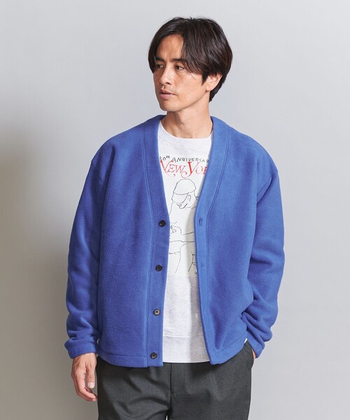 【セール】ナチュール フリース Vネック カーディガン（カーディガン/ボレロ）｜BEAUTY&YOUTH UNITED ARROWS（ビューティーアンドユースユナイテッドアローズ）