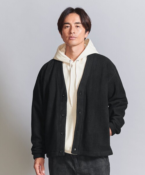 【セール】ナチュール フリース Vネック カーディガン（カーディガン/ボレロ）｜BEAUTY&YOUTH UNITED ARROWS（ビューティーアンドユースユナイテッドアローズ）