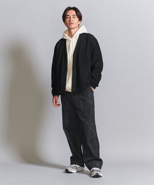 【セール】ナチュール フリース Vネック カーディガン（カーディガン/ボレロ）｜BEAUTY&YOUTH UNITED ARROWS（ビューティーアンドユースユナイテッドアローズ）