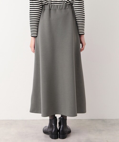 Dessin(デッサン)の「【ウエストゴム・洗える】ダンボールジャージマーメイドスカート(S~L)(スカート・レディース・チャコールグレー/ネイビー・01/02/03)」の13枚目の写真
