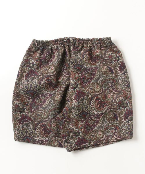 my beautiful landlet(マイビューティフルランドレット)の「【my beautiful landlet】 PAISLEY GOBELIN WEAVING WIDE SHORT PANTS(その他パンツ・メンズ・ネイビー/ベージュ/グリーン・1/0)」の21枚目の写真