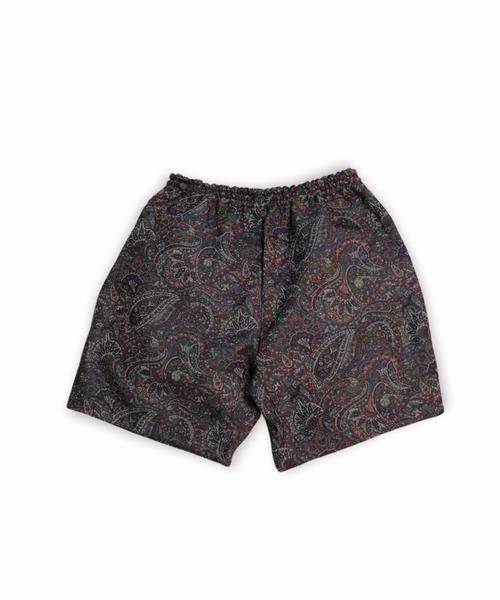 my beautiful landlet(マイビューティフルランドレット)の「【my beautiful landlet】 PAISLEY GOBELIN WEAVING WIDE SHORT PANTS(その他パンツ・メンズ・ネイビー/ベージュ/グリーン・1/0)」の16枚目の写真