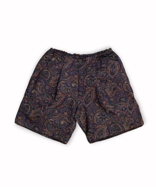 my beautiful landlet(マイビューティフルランドレット)の「【my beautiful landlet】 PAISLEY GOBELIN WEAVING WIDE SHORT PANTS(その他パンツ・メンズ・ネイビー/ベージュ/グリーン・1/0)」の17枚目の写真