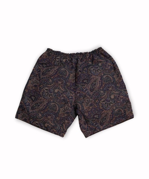 my beautiful landlet(マイビューティフルランドレット)の「【my beautiful landlet】 PAISLEY GOBELIN WEAVING WIDE SHORT PANTS(その他パンツ・メンズ・ネイビー/ベージュ/グリーン・1/0)」の20枚目の写真