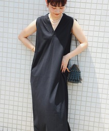 B:MING by BEAMS | Vネック マキシ ワンピース（S～M）(ワンピース)