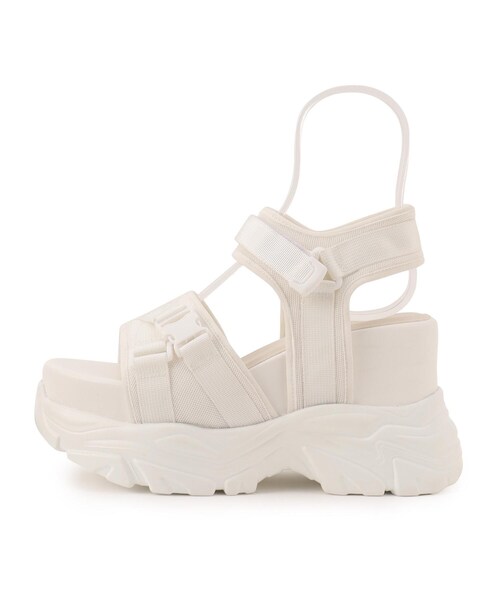 ESPERANZA(エスペランサ)の「厚底バックルスポサン(サンダル・レディース・ホワイト系9/ブラック系8・LL/L/M/S)」の8枚目の写真