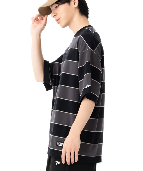 NEW ERA（ニューエラ）の「ニューエラ 半袖Tシャツ オーバーサイズ コットン（Tシャツ/カットソー・メンズ・ブラック/ブルー/ネイビー・M/L/XL/S/XXL）」の22枚目の写真