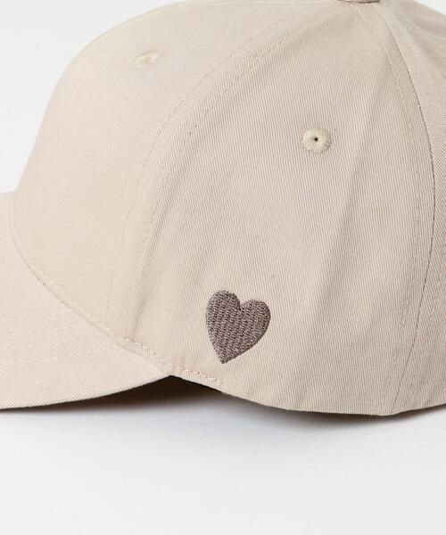 URBAN RESEARCH Sonny Label（アーバンリサーチサニーレーベル）の「ハートモチーフ小顔CAP（キャップ・レディース・ネイビー/ベージュ/グレー系その他・ONE）」の19枚目の写真