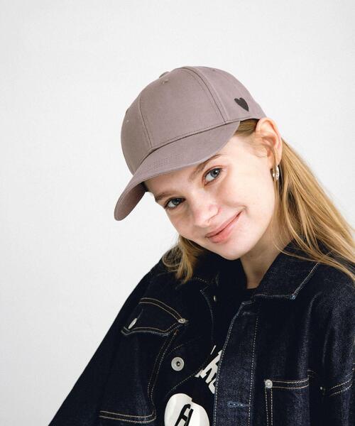 URBAN RESEARCH Sonny Label（アーバンリサーチサニーレーベル）の「ハートモチーフ小顔CAP（キャップ・レディース・ネイビー/ベージュ/グレー系その他・ONE）」の20枚目の写真