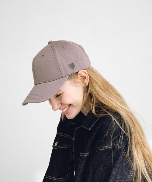 URBAN RESEARCH Sonny Label（アーバンリサーチサニーレーベル）の「ハートモチーフ小顔CAP（キャップ・レディース・ネイビー/ベージュ/グレー系その他・ONE）」の11枚目の写真