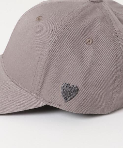 URBAN RESEARCH Sonny Label（アーバンリサーチサニーレーベル）の「ハートモチーフ小顔CAP（キャップ・レディース・ネイビー/ベージュ/グレー系その他・ONE）」の13枚目の写真