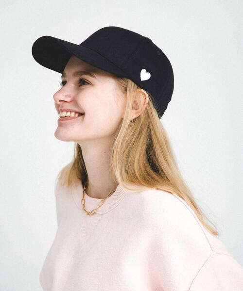URBAN RESEARCH Sonny Label（アーバンリサーチサニーレーベル）の「ハートモチーフ小顔CAP（キャップ・レディース・ネイビー/ベージュ/グレー系その他・ONE）」の15枚目の写真