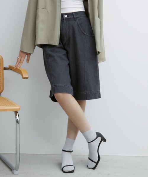 Aunt Marie's(アントマリーズ)の「ラメリブショートソックス(ソックス/靴下・レディース・グレー/ブラック/ブルー/ミント/イエロー・FREE)」の13枚目の写真