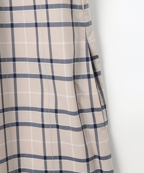 J.PRESS(ジェイプレス)の「【洗える】コンパクトチェック シャツカラー ワンピース(シャツワンピース・レディース・ネイビー系3/ベージュ系3・T13/T15)」の16枚目の写真