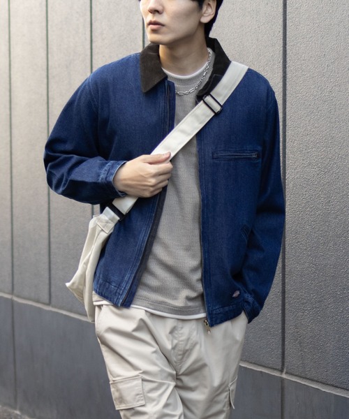 NAVY(ネイビー)の「NAVY メランジ調 レイヤードTシャツ(Tシャツ/カットソー・メンズ・ベージュ系/ブラック系/ネイビー系・M/S/XL/L)」の15枚目の写真