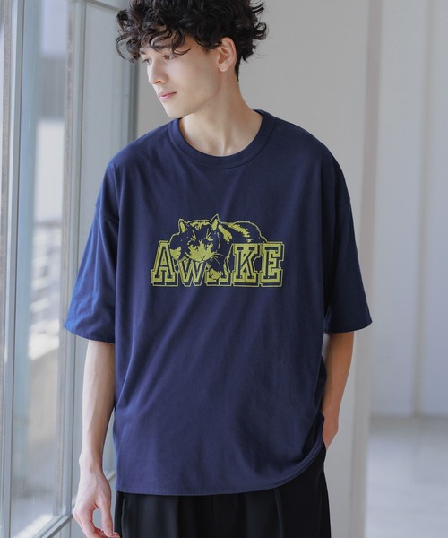 ニコアンド☆ ［be with M］ Misayo フリダンTシャツ ブルー 新品】niko and ニコアンド MisayoフリダンTシャツ be with M