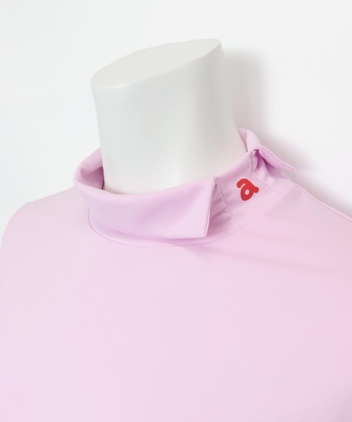 archivio(アルチビオ)の「<LADIES>UV速乾ハイネックプルオーバー(Tシャツ/カットソー・レディース・ピンク/ホワイト/ブラック・S/M/L)」の9枚目の写真