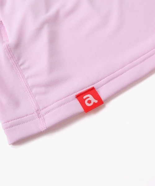 archivio(アルチビオ)の「<LADIES>UV速乾ハイネックプルオーバー(Tシャツ/カットソー・レディース・ピンク/ホワイト/ブラック・S/M/L)」の11枚目の写真