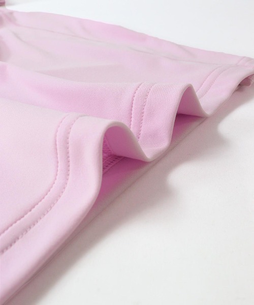 archivio(アルチビオ)の「<LADIES>UV速乾ハイネックプルオーバー(Tシャツ/カットソー・レディース・ピンク/ホワイト/ブラック・S/M/L)」の12枚目の写真