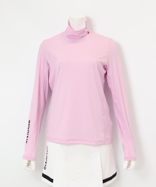 LADIES>UV速乾ハイネックプルオーバー（Tシャツ/カットソー
