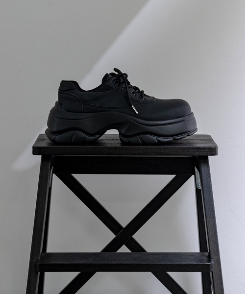 improves（インプローブス）の「厚底 PU シューズ（スニーカー・メンズ・ブラック・43/39/41）」の5枚目の写真