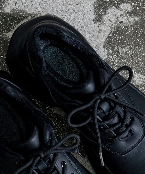 improves（インプローブス）の「厚底 PU シューズ（スニーカー・メンズ・ブラック・43/39/41）」の6枚目の写真