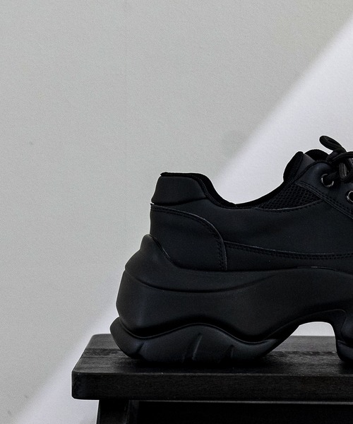 improves（インプローブス）の「厚底 PU シューズ（スニーカー・メンズ・ブラック・43/39/41）」の7枚目の写真