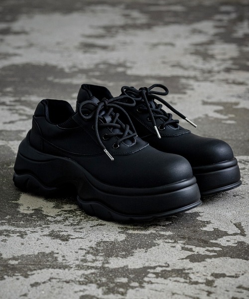 improves（インプローブス）の「厚底 PU シューズ（スニーカー・メンズ・ブラック・43/39/41）」の8枚目の写真