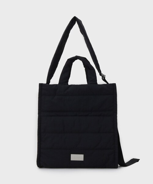 tk.TAKEO KIKUCHI（ティーケータケオキクチ）の「【パフィーシリーズ】2WAYトートショルダーバッグ（トートバッグ・メンズ・ブラック系/ブラック/スモーキーグリーン系1/ブルー系その他2・00）」の14枚目の写真