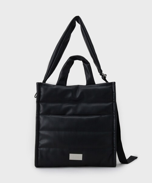 tk.TAKEO KIKUCHI（ティーケータケオキクチ）の「【パフィーシリーズ】2WAYトートショルダーバッグ（トートバッグ・メンズ・ブラック系/ブラック/スモーキーグリーン系1/ブルー系その他2・00）」の17枚目の写真