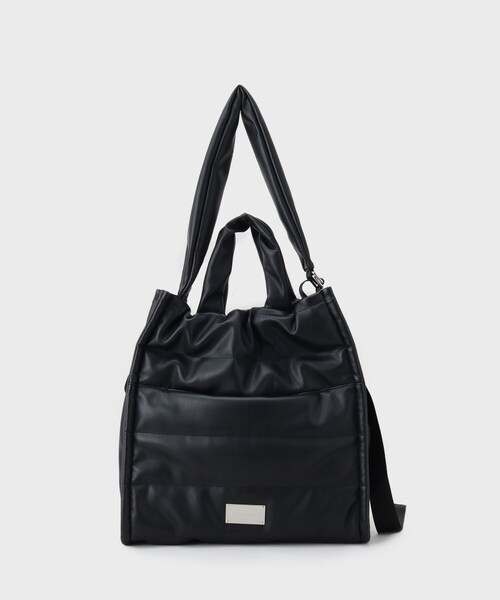 tk.TAKEO KIKUCHI（ティーケータケオキクチ）の「【パフィーシリーズ】2WAYトートショルダーバッグ（トートバッグ・メンズ・ブラック系/ブラック/スモーキーグリーン系1/ブルー系その他2・00）」の21枚目の写真