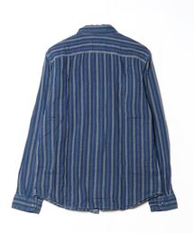 RRL（ダブル アール エル）の「インディゴ ストライプド ダブル