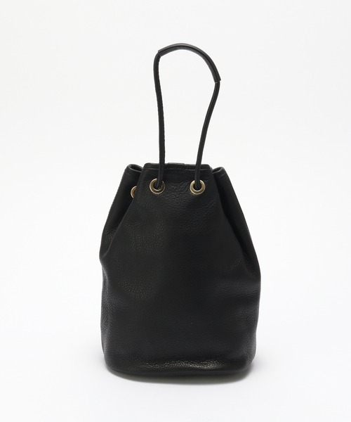 EDIFICE（エディフィス）の「S.MANO (エス マーノ) DRAWSTRING BAG SMALL（ハンドバッグ・メンズ・ブラック・FREE）」の3枚目の写真